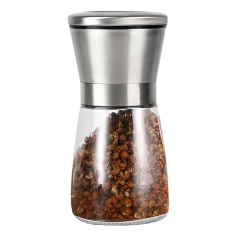 Adjustable Stainless Steel Salt and Pepper Grinders Cover