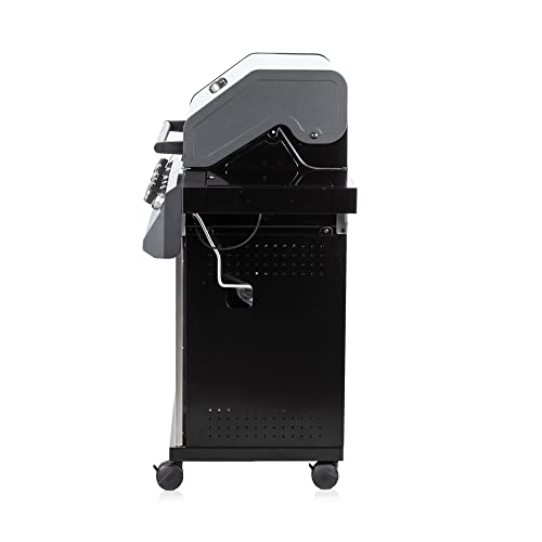 Fire Mountain 4 Burner Premier Plus BBQ - Gas, Stainless Steel Burners, Side Burner, Large Barbeque Grill, Includes Protective Cover, Barbeque Grill Outdoor, Perfect for Garden Parties - Image 6