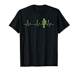 Cool Cacti Heartbeat Saguaro Cactus Funny Birthday Familia Camiseta