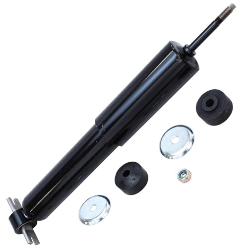 Image of Detroit Axle - 4 Shock Absorbers for 2003-2022 Chevy GMC Express Savana 2500 3500 Front Rear Shock Absorbers 2004 2005 2006 2007 2008 2009 2010 2011 2012 2013 2014 2015 2016 2017 2018 2019 2020 2021