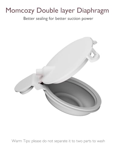 Image of Momcozy Upgraded M9,Original Upgraded M9 Breastfeeding Parts,Double-Layed Diaphragm,2 Pack