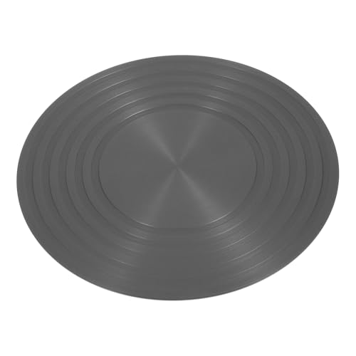 SHINEOFI Kitchen Heat Diffuser Plate Thermal Stove Plate for Gas and Induction Cooktops Non-Stick Coating Heat Spreader Preventing Hot Spots and Food Scorching Safe Overflow Protection