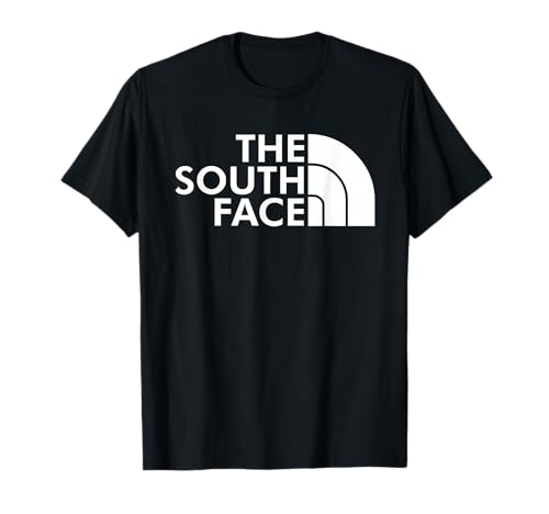Funny Parody - The South Face Cool Design para gente inteligente Camiseta