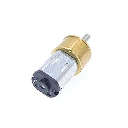 Arrancador electrónico DC DIY N20 12V Speed Gear Arrancador electrónico 60-600RPM Reducción Gear Arrancador electrónico Reductor de engranajes de metal eléctrico Arrancador electrónico para coche