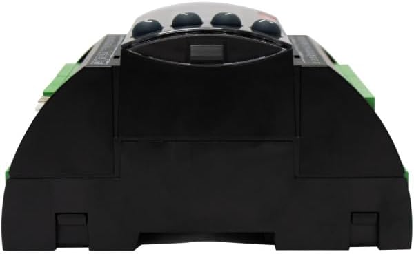 Tył view of the Danfoss MCX06D Programmable Controller, showing mounting points.
