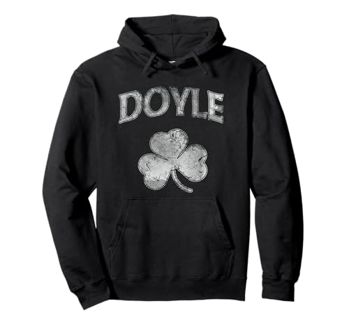 Doyle Irish Shamrock St Patrick's Day Hombres Mujeres Niños Juveniles Sudadera con Capucha