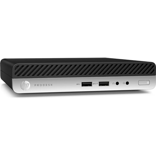 HP ProDesk 400 G5 Mini PC Ordenador de sobremesa Intel i5-9400T RAM 16Gb SSD 512Gb Windows 11 Office 2021 (Reacondicionado)