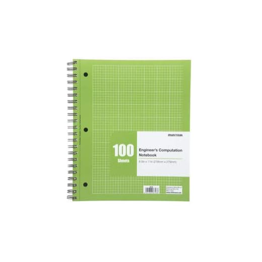 Mintra Office Engineer Notebooks and Pads (Engineer Notebook, 1 Pack)
