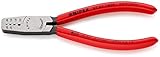 KNIPEX Crimpzange für Aderendhülsen (145 mm) 97 61 145 A, Rot