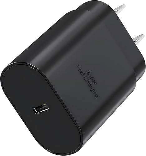 USB C Charging Block 25W Fast Charger for Samsung Galaxy S26, S25, S24