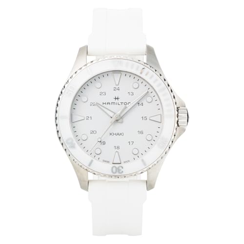 [HAMILTON] メンズ 腕時計 ハミルトン カーキネイビ－ H82221310 クォーツ 10気圧防水 サファイアガラス ホワイト文字盤 ステンレススチール [並行輸入品]