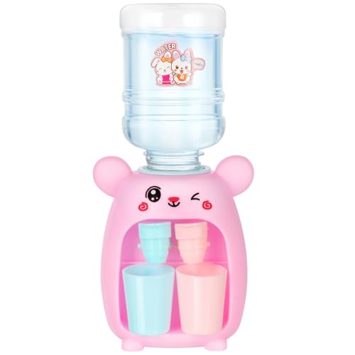 Kisangel Mini Distributore d'Acqua per Bambini - Giocattolo Divertente con Design di Animali per attività Indoor E Outdoor