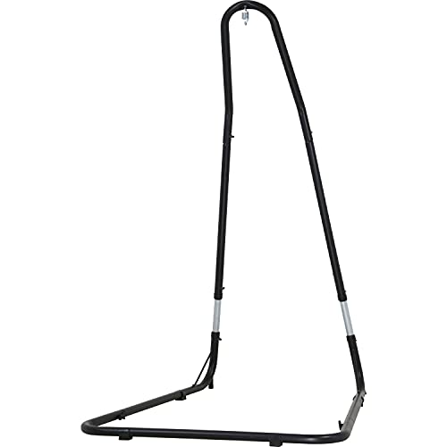 FDW Adjustable Hammock Chair Stand Hammock Stand Only Hanging Chair Stand Swing Chair Stand for Indoor/Outdoor Patio Yard