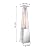 Vivicreate Pyramid Propane Patio Gas Heater 42000 BTU with Quartz Glass Tube Auto Ignition Wheels Ground Nails for Outdoor Commercial Restaurant Garden