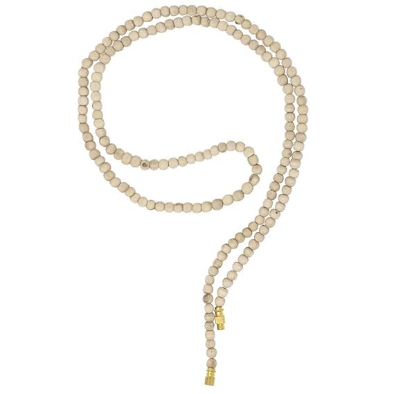 Image of ISKCON VRINDAVAN Original Tulsi Kanthi Mala - Unisex Adult Jaap Chanting Mala from Vrindavan Dham