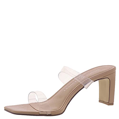 Chinese Laundry Women's Yanti Vinyl Heeled Sandal, Clear, 7.5 #TOP3