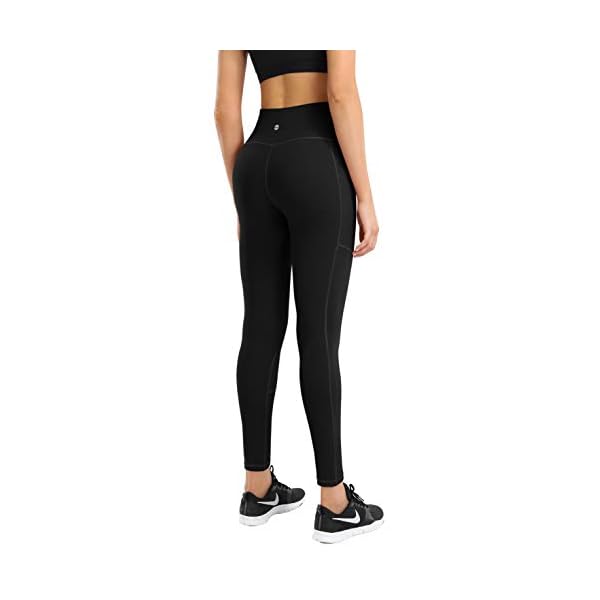 HOFI High Waist Yoga Pants For Women Side & Inner Pockets With Tummy Control Sports Leggings