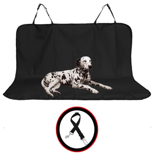 Kit Capa Pet Automotivo Banco Traseiro Cinto Segurança Carro Universal (Preto)