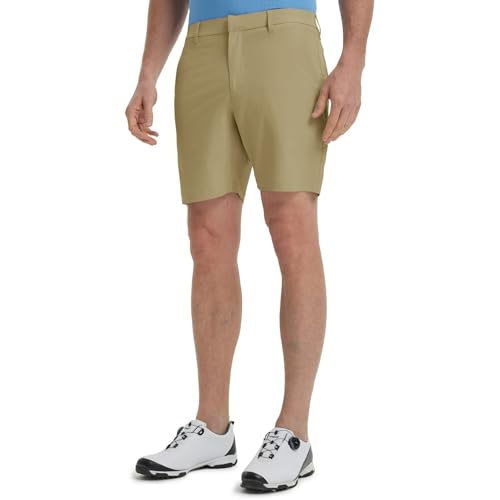 M MAELREG Mens Golf Shorts 7"/9" Lightweight Quick Dry Water-Resistant Stretch Waistband Flat Front Casual Mens Dress Shorts2