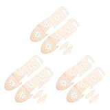 DIEKE Paquete de 3 cómodos moldeadores de guantes de madera hechos a medida para largos proyectos de manualidades para minimizar la fatiga y aumentar la eficiencia, hechos a mano, talla única, como se