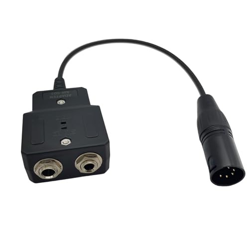 Adaptateur XLR mâle U174 pour casque Airbus Boeing et aviation générale GA