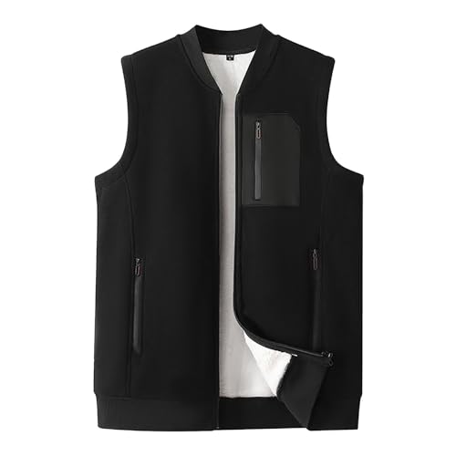Gilet polaire homme vêtement d'intérieur et balade automnale veste décontractée