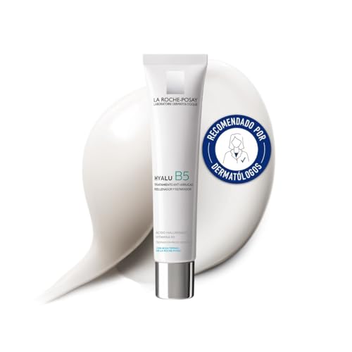 La Roche Posay Crema, Cuidado Antiarrugas, Repara e Hidrata, Enriquecido con Ácido Hialurónico, Vitamina B5 y Agua Termal, Para todo tipo de piel, Hyalu B5, 40 ml