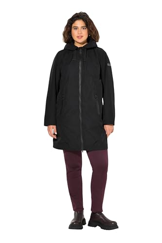 Jacket Femmes Ulla Popken Hyprar : veste de fonction imperméable à capuche confortable