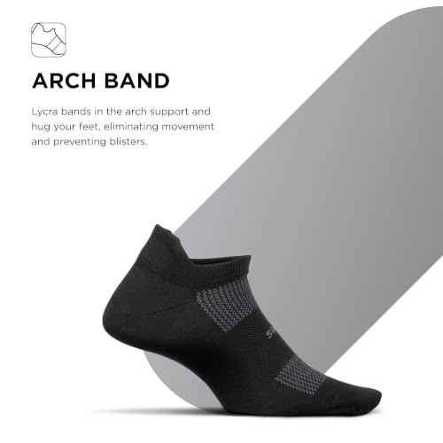 Image of Feetures High Performance Ultra Light Ankle Sock - No Show Socks for Women & Men with Heel Tab
