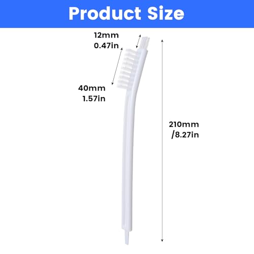 4 PCS Kitchen Cleaning Tools, Ymapinc Air Fryer/Toaster/Waffle Maker Cleaner Brushes, Vegetable Fruit Brush, Juicer Accessories, Grout Cleaning Brush, Small Detailing Gadgets for Appliances - Thumbnail 3