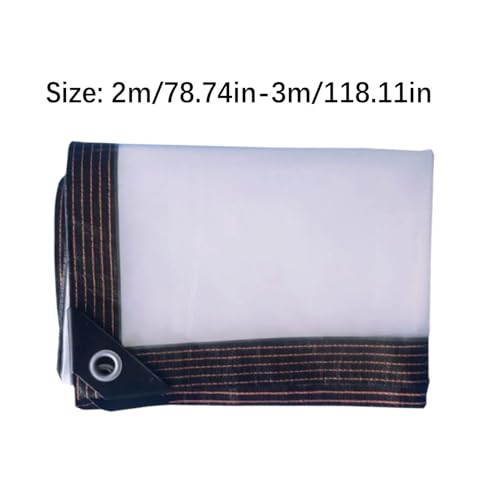 Toldo impermeable transparente para aislar invernaderos 7
