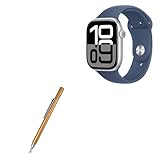 BoxWave Stylus Pen Compatible with Apple Watch Series 10 (46mm) - FineTouch Capacitive Stylus, Super Precise Stylus Pen - Champagne Gold