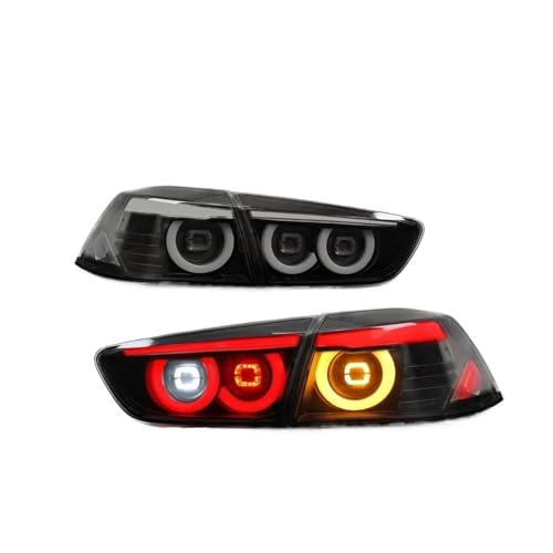 Feux arrière LED Mitsubishi Lancer finition premium avec animation au démarrage et recul