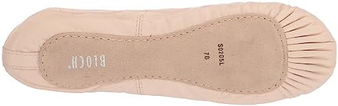 Bloch Women's Dansoft Full Sole Leather Ballet Slipper/Shoe Dance, Theatrical Pink, 5.5 X-Narrow | Image 3