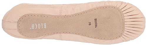 Image of Bloch Womens Dansoft Leather Full Sole Ballet Slippers Dance Shoes Flats