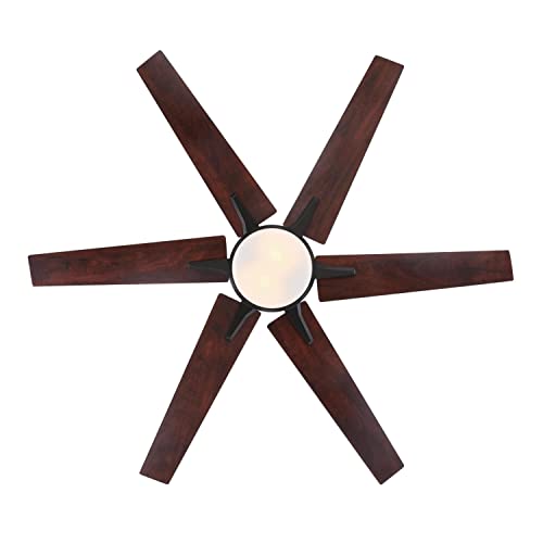 Image of Westinghouse 74002B00 Cayuga Smart Ceiling Fan, 60-Inch, Black Bronze