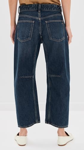 Madewell Women's Petite Darted Barrel Leg Jeans3