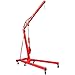 Hydraulic Mobile Hoisting Crane, Engine Maintenance Crane Small Crane, 2 Tons 3T Engine Hanger MINGPING (Color : 2T Light Folding)