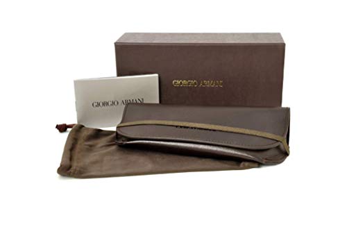 Image of GIORGIO ARMANI AR8076F - 549671 Sunglasses Striped Grey Horn w /Grey Green Lens 55mm
