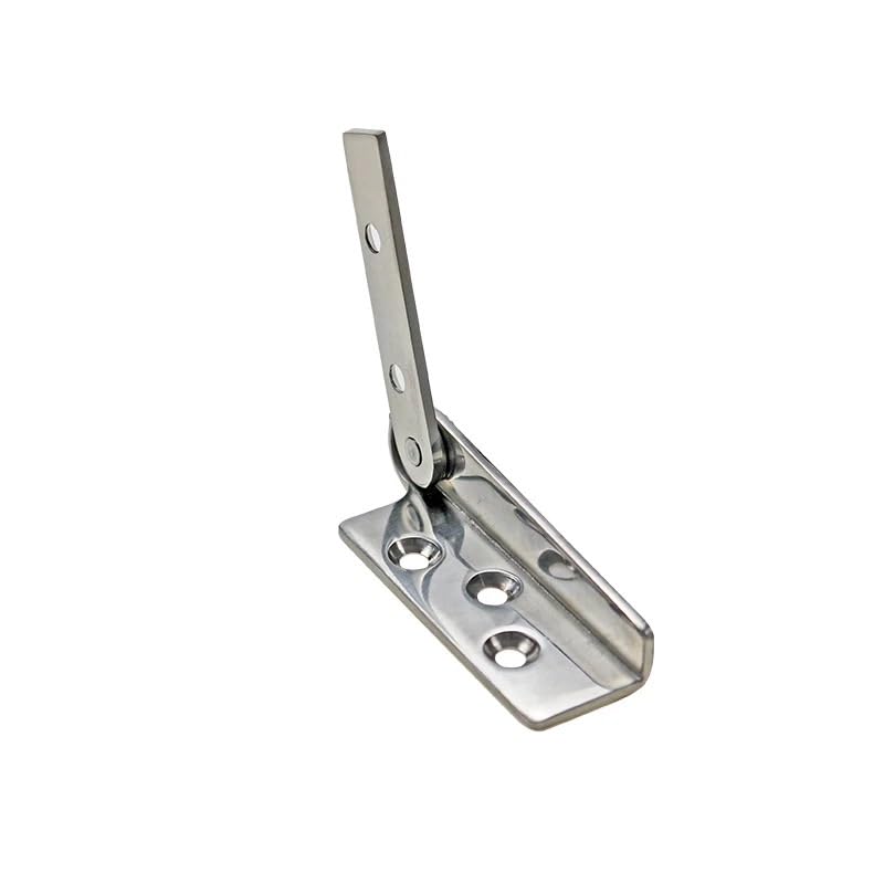 Charnière cachée inox 304 droite pour limite d'ouverture de porte d'armoire