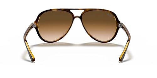 Image of Ray-Ban RB4125 Cats 5000 Aviator Sunglasses