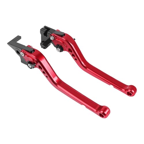 Poignée D'embrayage Pour Suzuki Pour Hayabusa GSX1300R Pour GSX 1300R GSX1300 R 1999-2023 Motorrad Access Kurze Lange Bremse Kupplung Hebel(Long red)