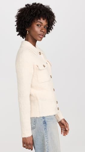 Madewell Women's Jill Boucle Sweater Jacket4