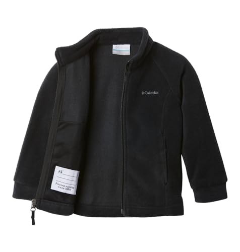 image for Columbia unisex-baby Benton Springs Fleece Jacket, Black, 6-12 Months