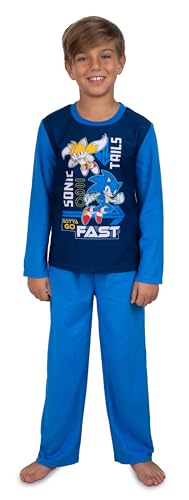 Komar Kids Sonic the Hedgehog Boys' Christmas This Is How I Roll Pajama Set Long Sleeve Pants2