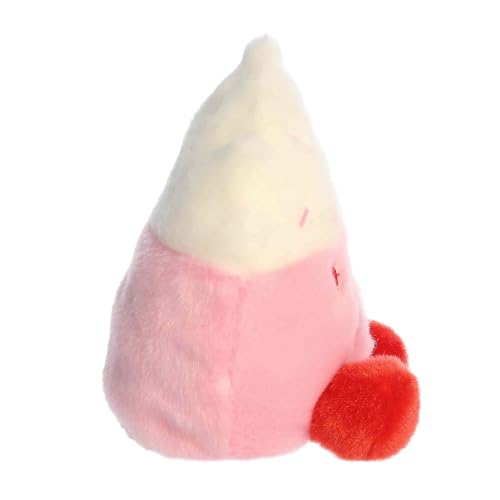 Aurora Adorable Palm Pals Harper Heart Latte Stuffed Animal - Fun Seasonal Plush For Kids and Adult Collectors - Perfect for Decorating Rooms and Valentine's Day - Pink 5.5 Inches - image 3