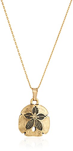 Alex and Ani Sand Dollar II En Rafaelian Gold Chain Necklace, 28
