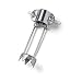 Cane Ice Tip Attachment -Fits on all canes - For safer walking in ice and snow.