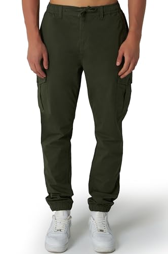 Smith & Solo Cargohose Herren – Chino Hose Cargo Hosen Stretch, Arbeitshosen Baggy Baumwolle, Activewear für Herren mit Taschen Kordelzug – Bild 6