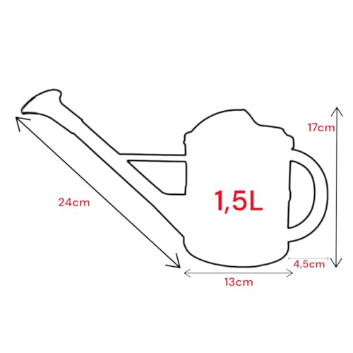 Regador FG Import Top Garden Amarelo
